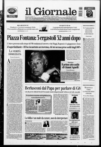 Il giornale : quotidiano del mattino